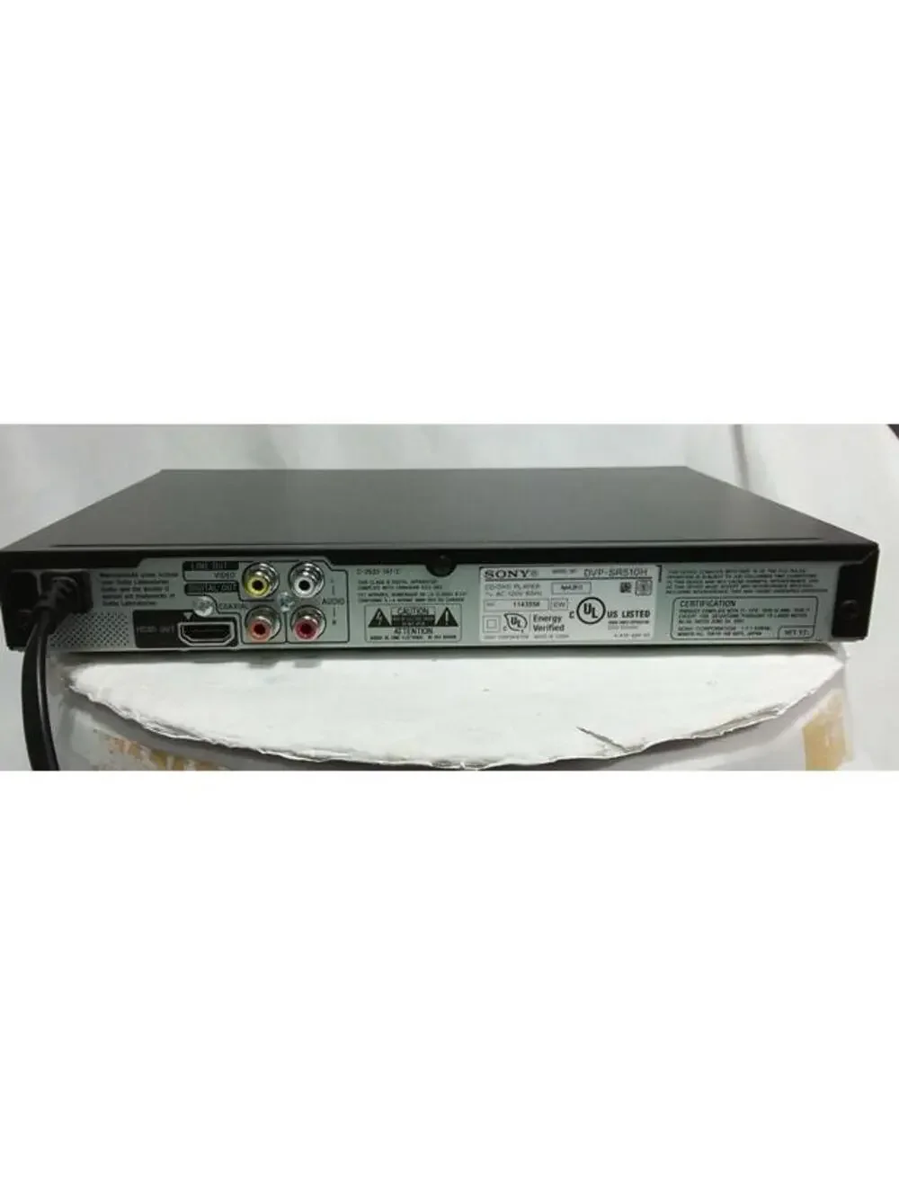 Sony DVP-SR500H DVD Player HDMI 1080p Upscaling CD/DVD TESTED WORKING